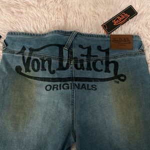 Von Dutch Denim Straight Leg Jeans